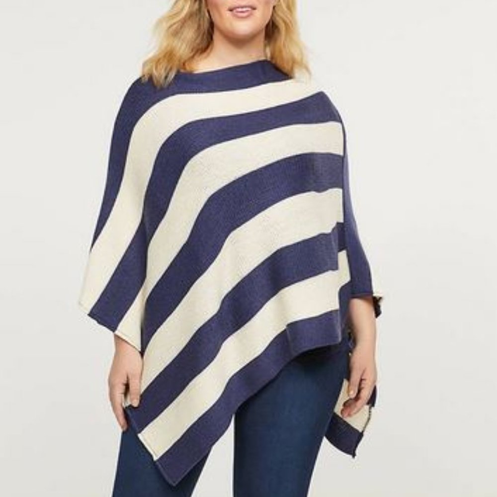 NWT Lane Bryant 1 Sz Fits All Poncho 1X 2X 3X